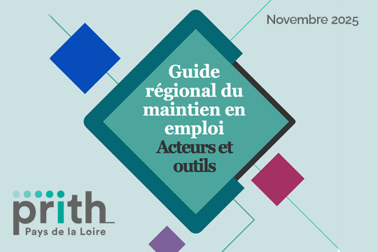 Couverture du guide régional du maintien en emploi de novembre 2025